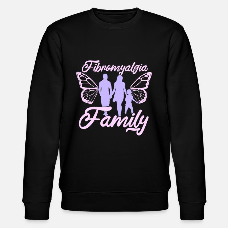 Fibromyalgie Rhumatisme - Sweat bio CHANGER Stanley/Stella Unisexe - noir