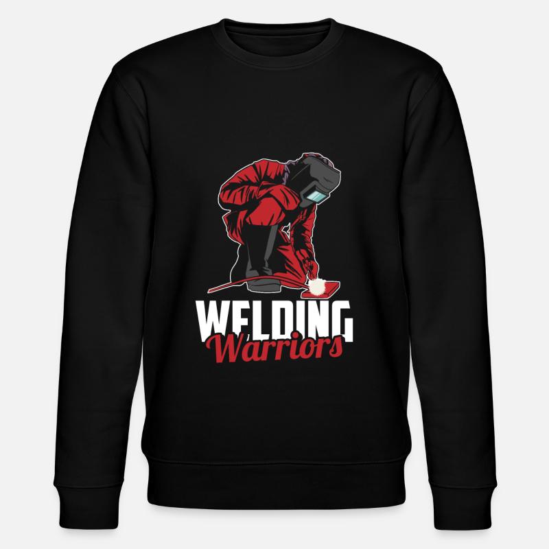 Welders, locksmiths, warriors - Stanley/Stella CHANGER Unisex Organic Sweatshirt - black