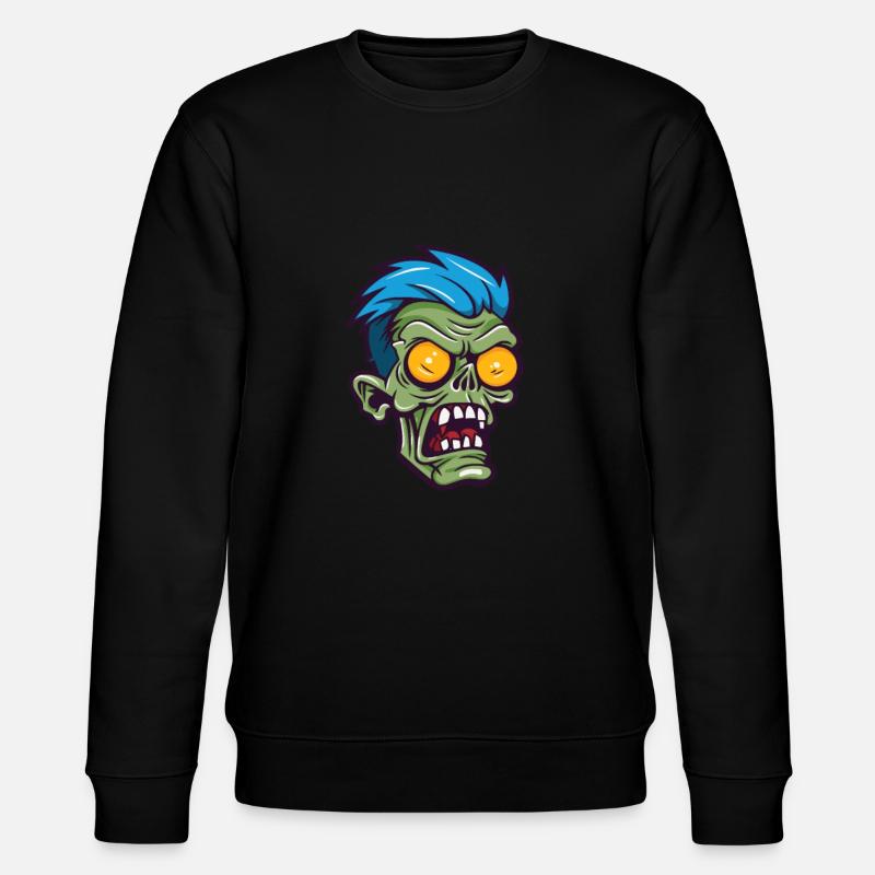 Zombie Halloween Cool - Sweat bio CHANGER Stanley/Stella Unisexe - noir