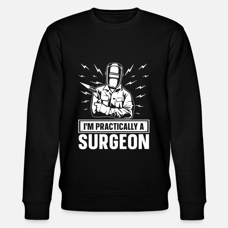 Welder Locksmith - Stanley/Stella CHANGER Unisex Organic Sweatshirt - black