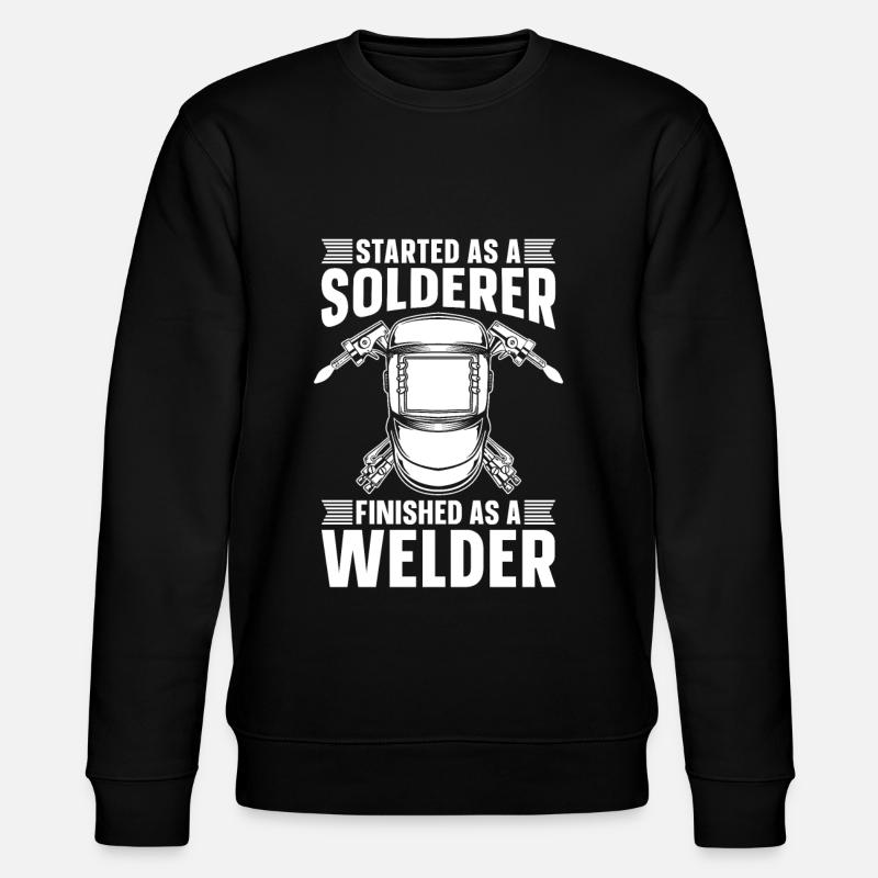 Welder Locksmith - Stanley/Stella CHANGER Unisex Organic Sweatshirt - black