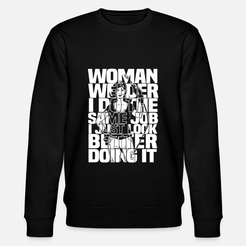 Soudeurs Serruriers - Sweat bio CHANGER Stanley/Stella Unisexe - noir
