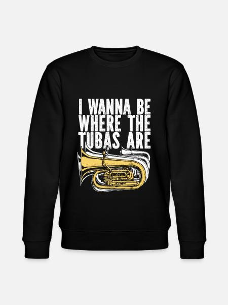 Fanfare procession tuba - Stanley/Stella CHANGER Unisex Organic Sweatshirt - black