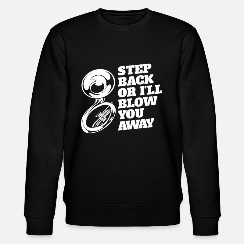 Fanfarenzug Tuba - Stanley/Stella Unisex Bio-Sweatshirt CHANGER  - Schwarz