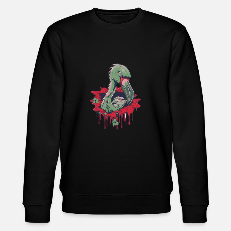 Zombie Halloween Cool - Stanley/Stella Unisex Bio-Sweatshirt CHANGER - Schwarz