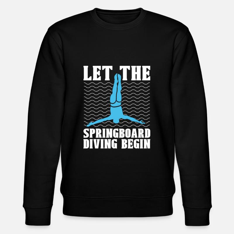 Turmspringen Turmspringer - Stanley/Stella Unisex Bio-Sweatshirt CHANGER - Schwarz