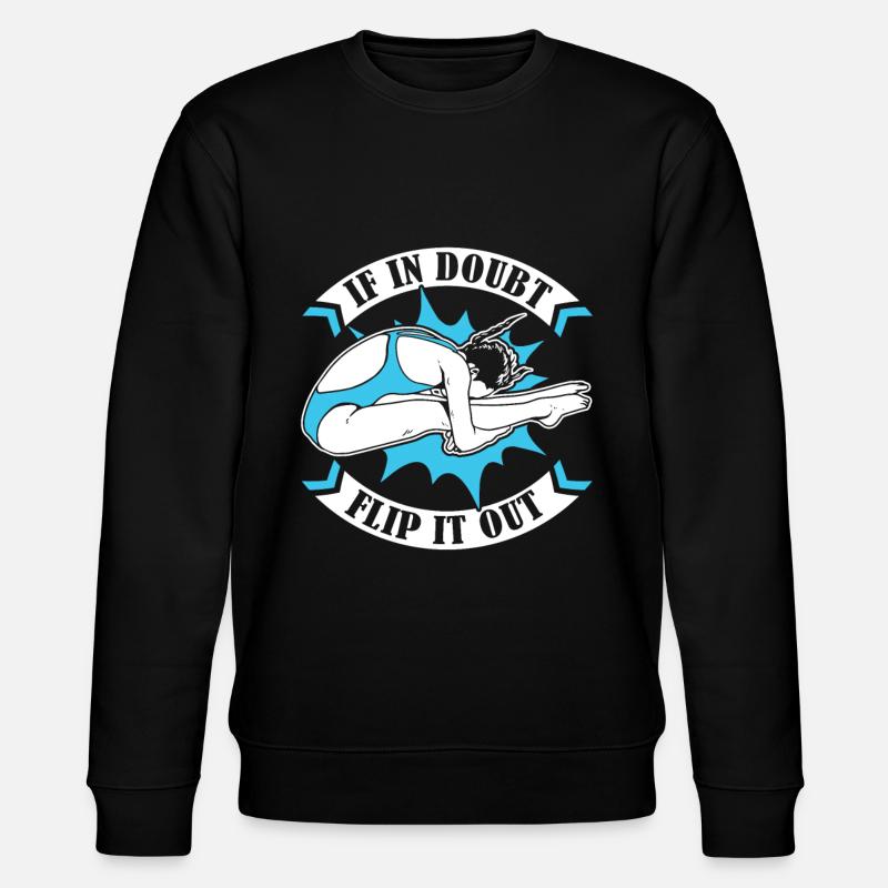 Plongeur Jumper Drôle - Sweat bio CHANGER Stanley/Stella Unisexe - noir