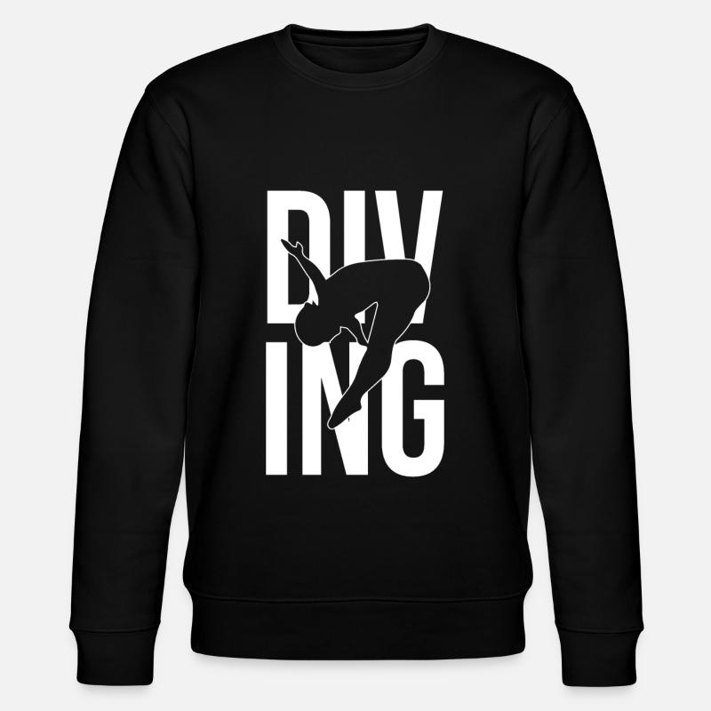 Turmspringen Turmspringer - Stanley/Stella Unisex Bio-Sweatshirt CHANGER  - Schwarz