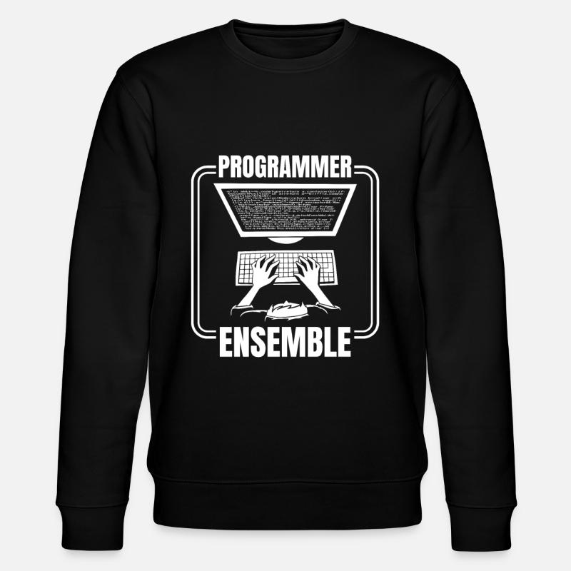 Entwickler Coder Programmierer Computer - Stanley/Stella Unisex Bio-Sweatshirt CHANGER  - Schwarz