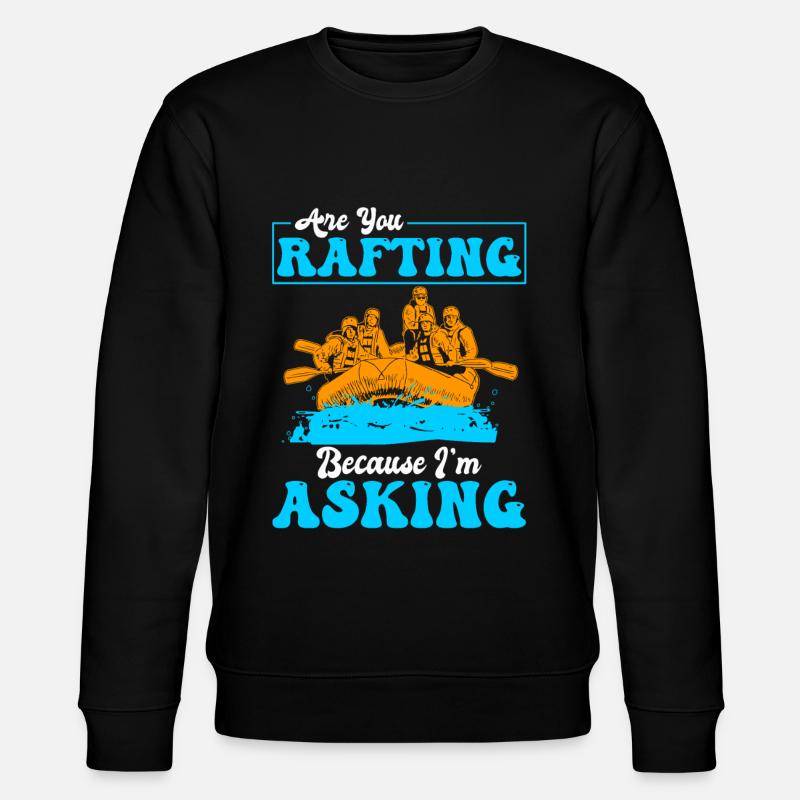 Rafting Rafting en eau vive - Sweat bio CHANGER Stanley/Stella Unisexe - noir