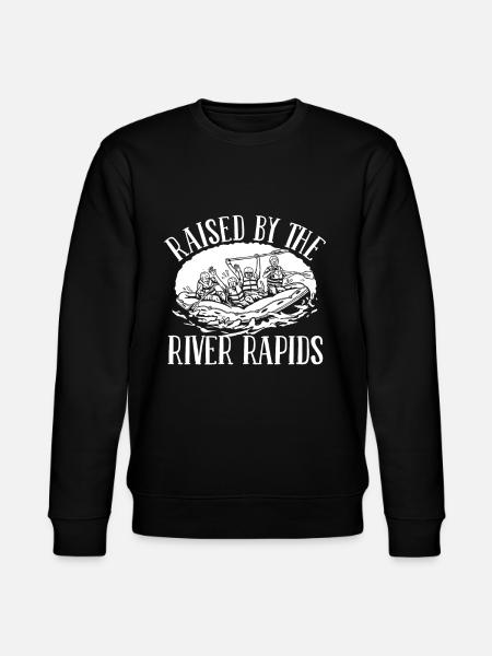 Rafting en eau vive - Sweat bio CHANGER Stanley/Stella Unisexe - noir