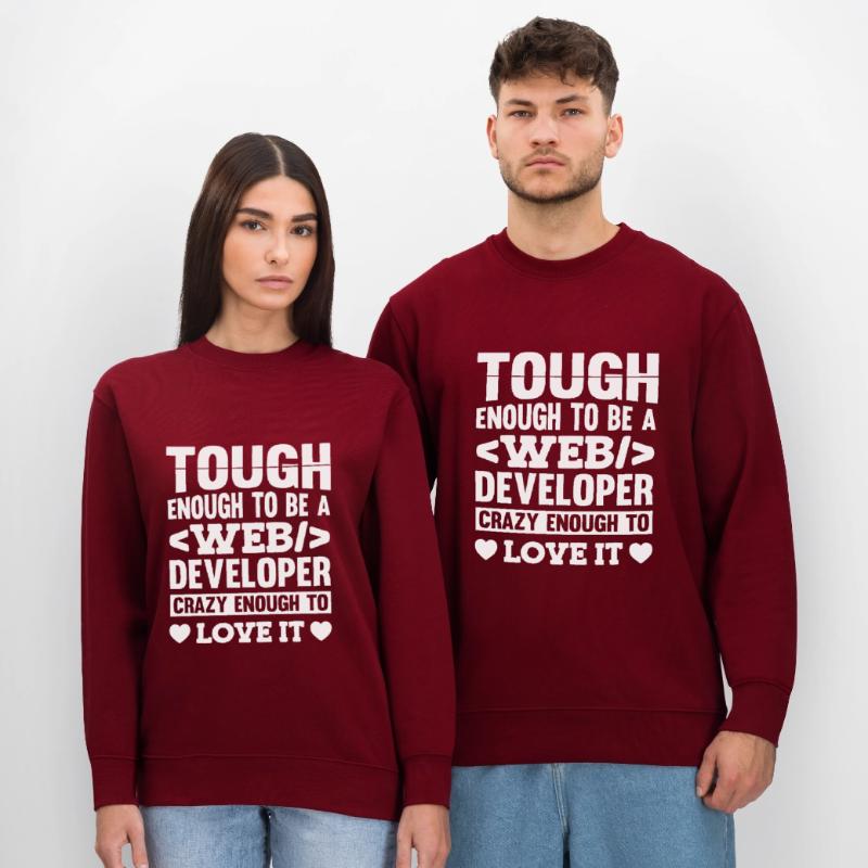 Web Developer Web Developer Stanley/Stella CHANGER Unisex Organic Sweatshirt