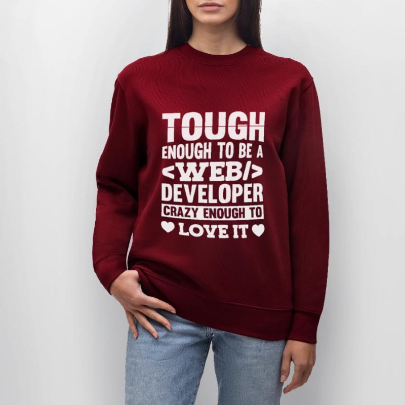 Web Developer Web Developer Stanley/Stella CHANGER Unisex Organic Sweatshirt