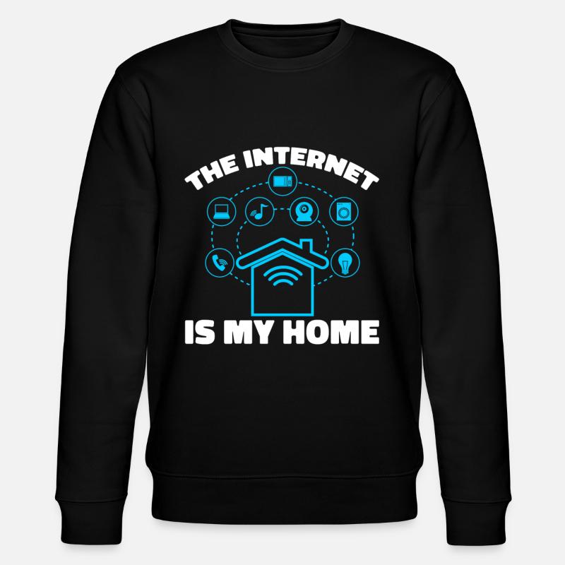 Web Entwickler Webdeveloper Cool - Stanley/Stella Unisex Bio-Sweatshirt CHANGER  - Schwarz