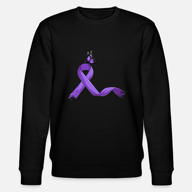 Fibromyalgie Rheuma Niedlich - Stanley/Stella Unisex Bio-Sweatshirt CHANGER  - Schwarz
