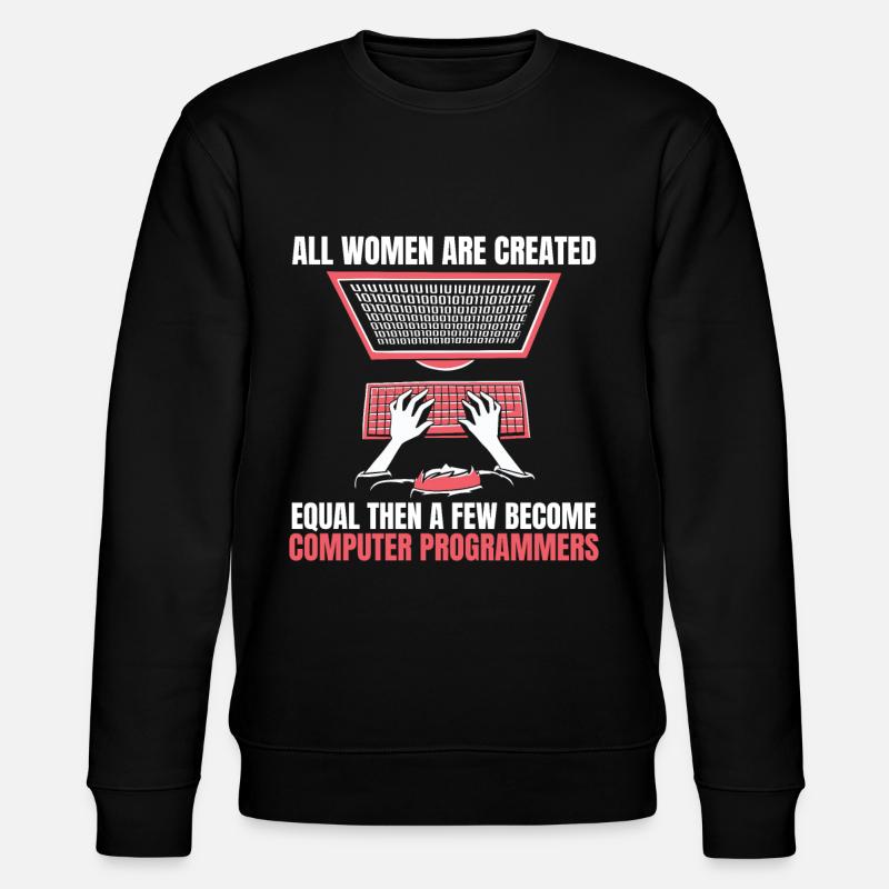 Entwickler Coder Programmierer Computer - Stanley/Stella Unisex Bio-Sweatshirt CHANGER  - Schwarz