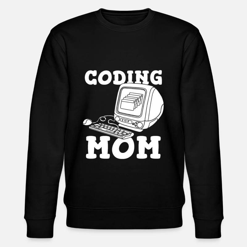 Entwickler Coder Programmierer Mutter - Stanley/Stella Unisex Bio-Sweatshirt CHANGER - Schwarz