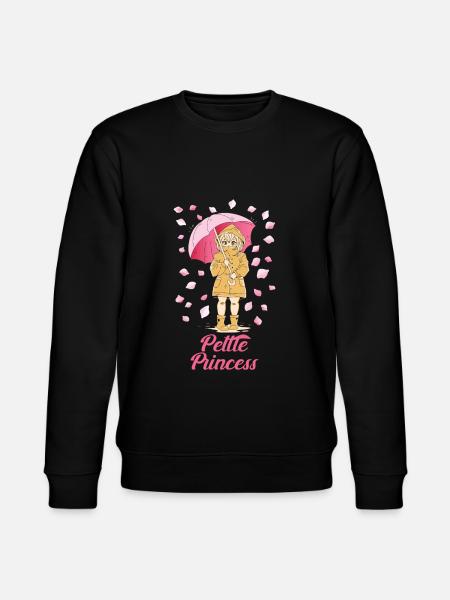 Roses Cute - Stanley/Stella CHANGER Unisex Organic Sweatshirt - black