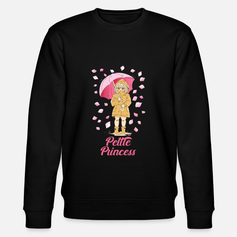 Rosen Niedlich - Stanley/Stella Unisex Bio-Sweatshirt CHANGER - Schwarz