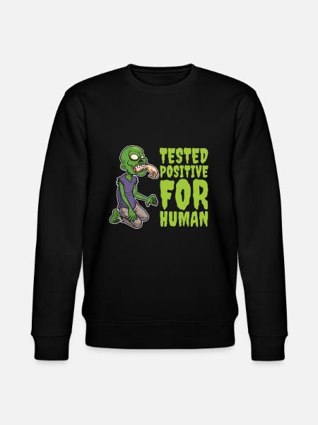 Zombie Halloween Cool - Stanley/Stella CHANGER Unisex Organic Sweatshirt - black