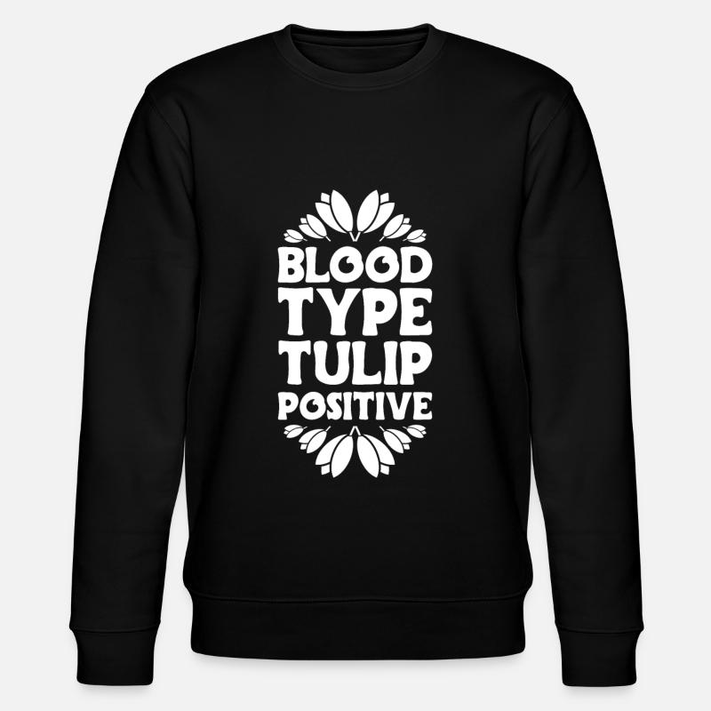 Tulipes Tulipes - Sweat bio CHANGER Stanley/Stella Unisexe - noir