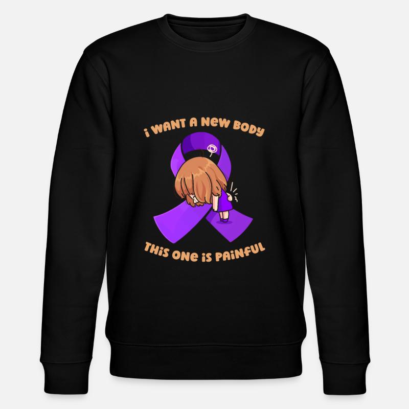 Fibromyalgie Rhumatisme mignon - Sweat bio CHANGER Stanley/Stella Unisexe - noir