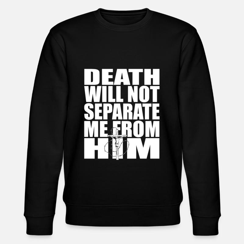Christ Christentum - Stanley/Stella Unisex Bio-Sweatshirt CHANGER  - Schwarz