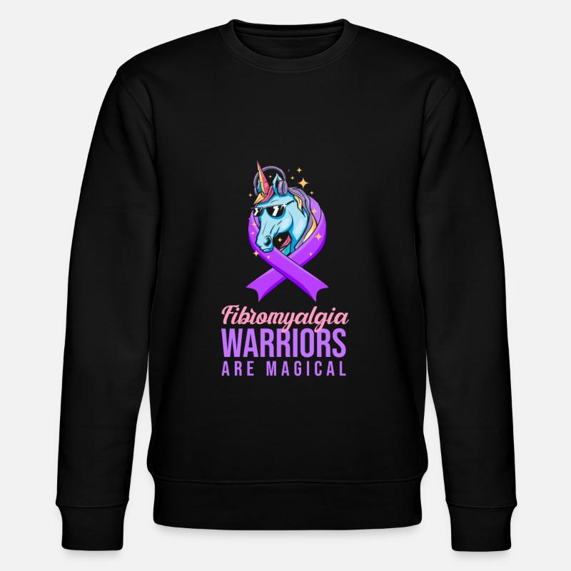 Fibromyalgie Rhumatisme Guerriers - Sweat bio CHANGER Stanley/Stella Unisexe - noir