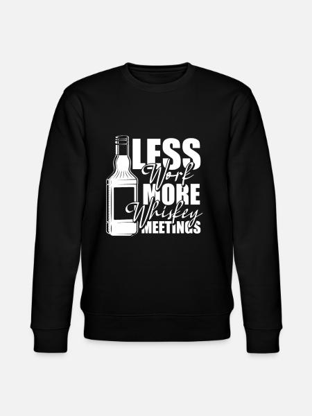 Whisky Whiskey - Sweat bio CHANGER Stanley/Stella Unisexe - noir