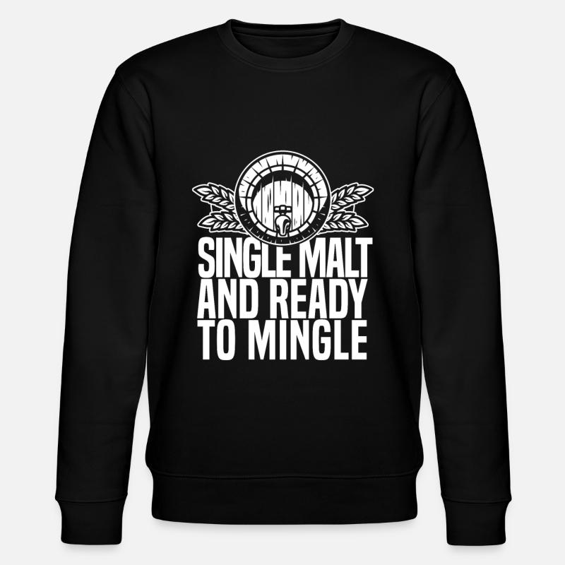 Whisky Whiskey - Sweat bio CHANGER Stanley/Stella Unisexe - noir