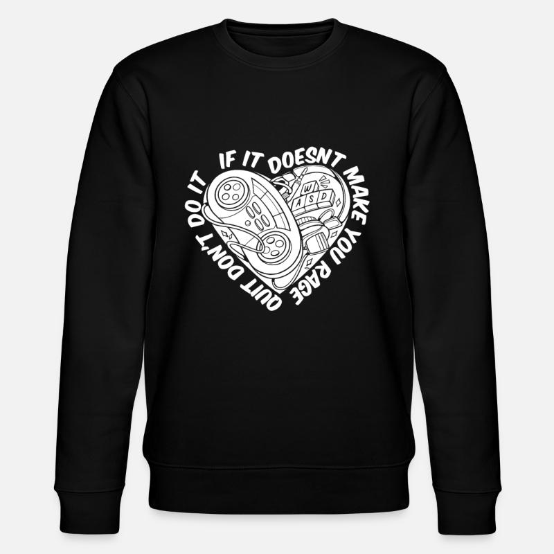 Jeux de joueurs - Sweat bio CHANGER Stanley/Stella Unisexe - noir