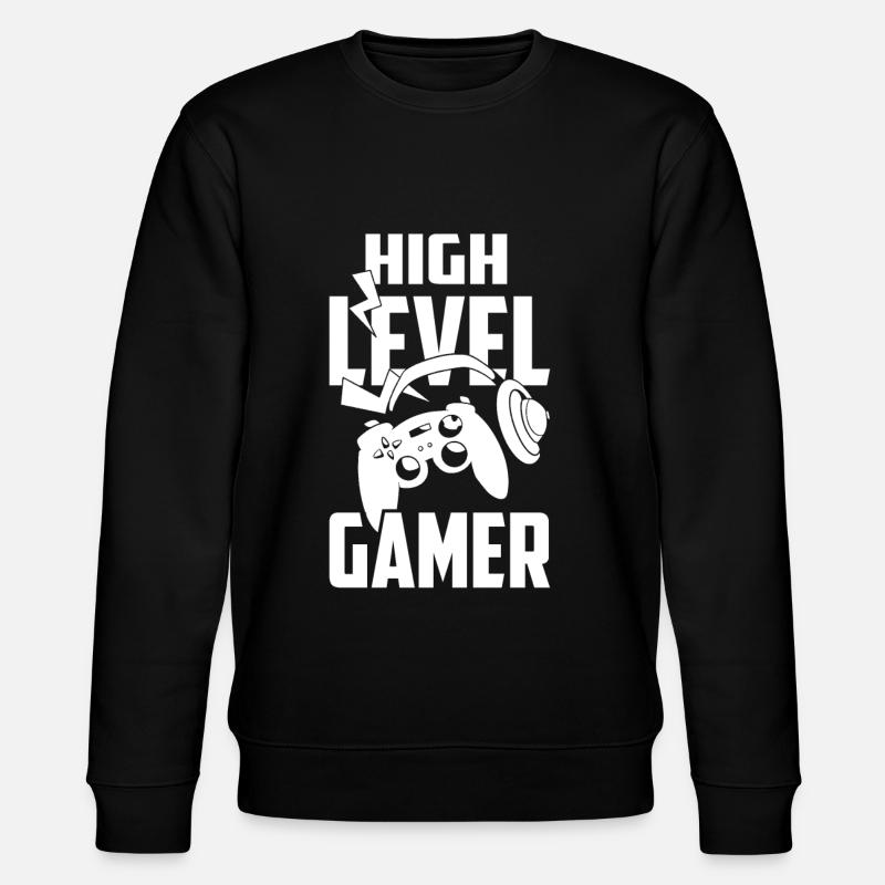 Jeux de joueurs - Sweat bio CHANGER Stanley/Stella Unisexe - noir