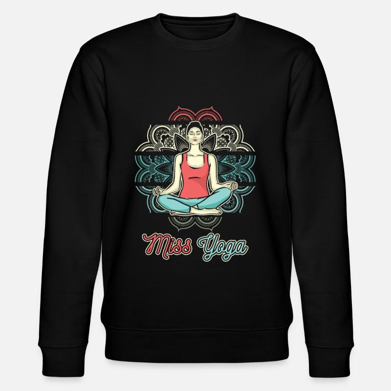 Yoga manquant - Sweat bio CHANGER Stanley/Stella Unisexe - noir