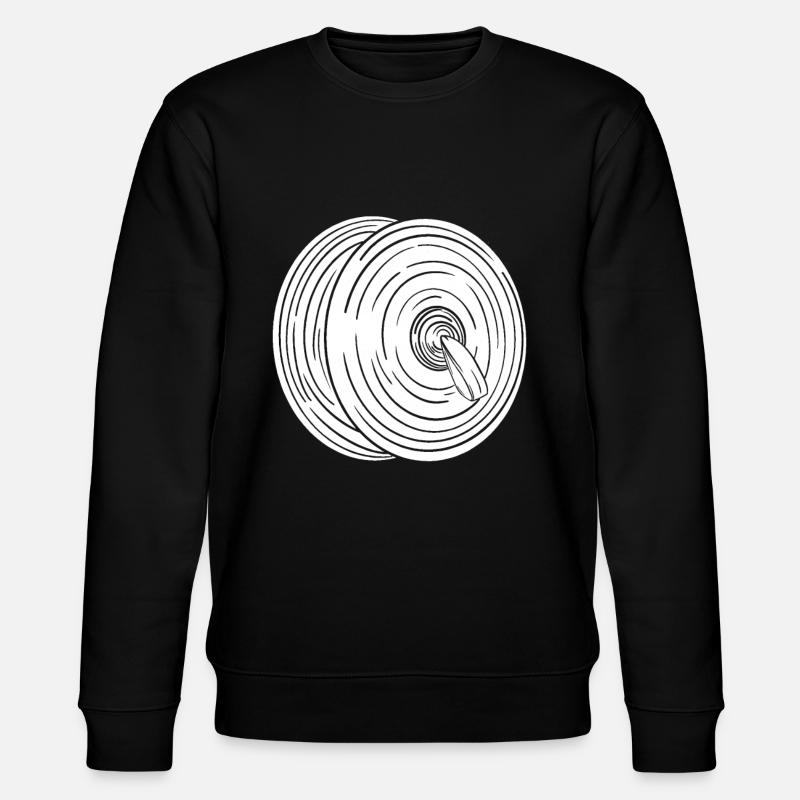 Fan train marching band - Stanley/Stella CHANGER Unisex Organic Sweatshirt - black