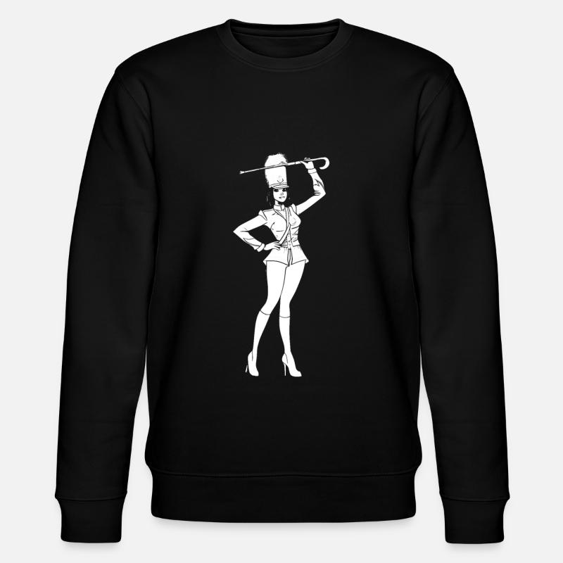 Fan train marching band - Stanley/Stella CHANGER Unisex Organic Sweatshirt - black