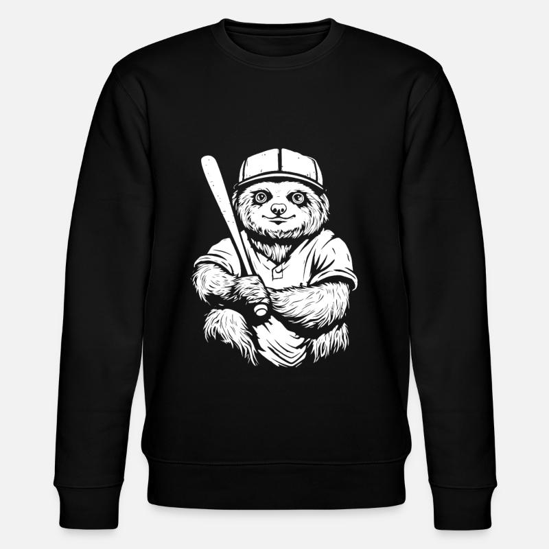 Faultier - Stanley/Stella Unisex Bio-Sweatshirt CHANGER  - Schwarz