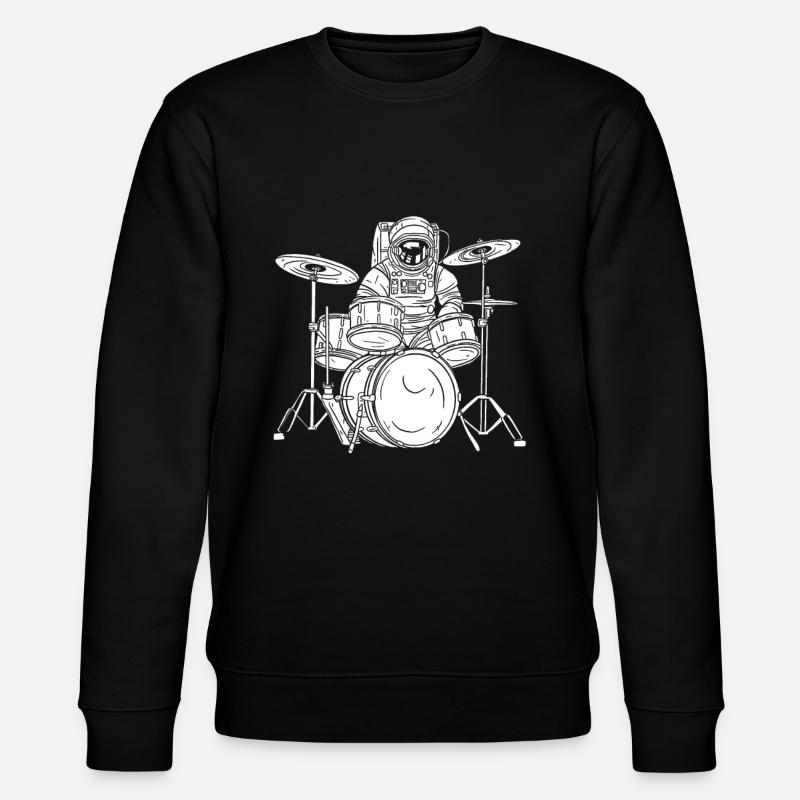 Drums Drummer Drummer - Stanley/Stella CHANGER Unisex Organic Sweatshirt - black