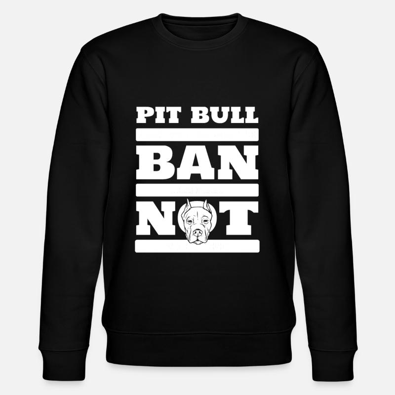 Pitbull Cool Pitbull Ban - Sweat bio CHANGER Stanley/Stella Unisexe - noir