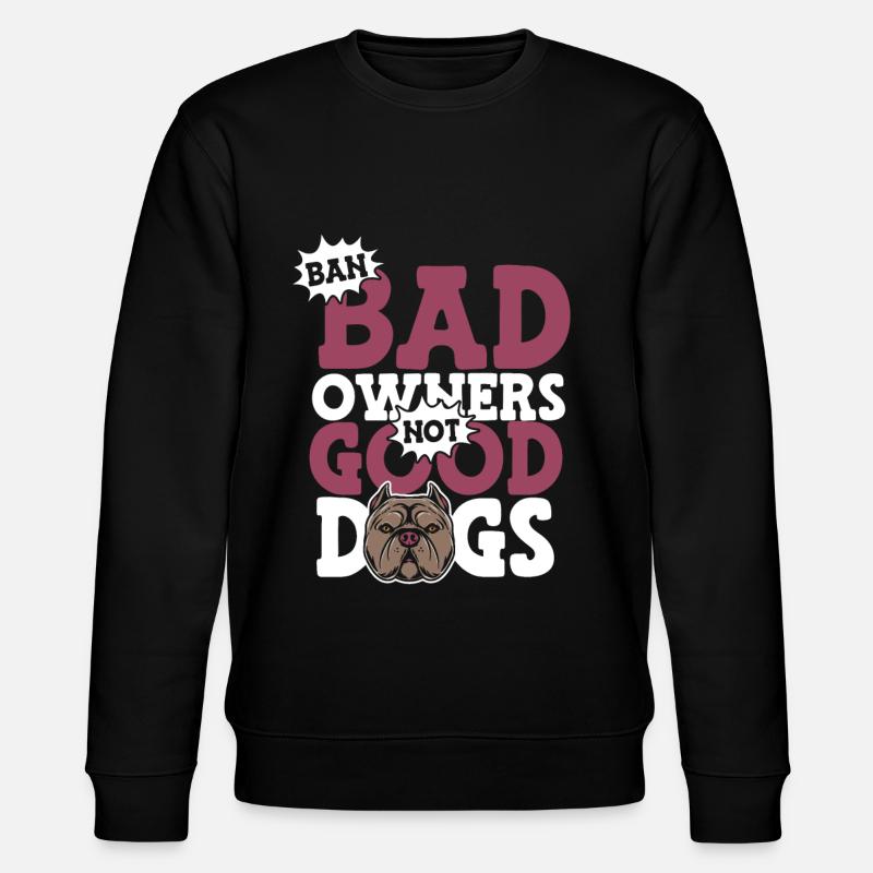 Pitbull Pitbull Interdiction - Sweat bio CHANGER Stanley/Stella Unisexe - noir