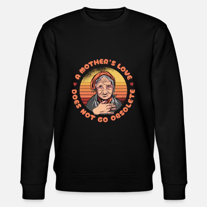 Maman Mère Mère - Sweat bio CHANGER Stanley/Stella Unisexe - noir
