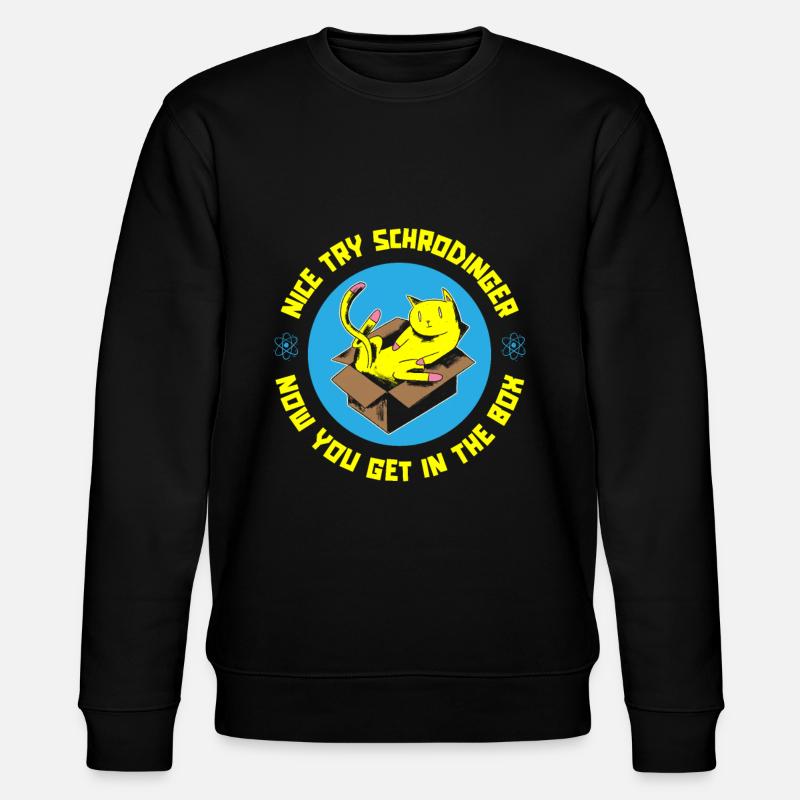 Physics Physicists Quantum Physics - Stanley/Stella CHANGER Unisex Organic Sweatshirt - black