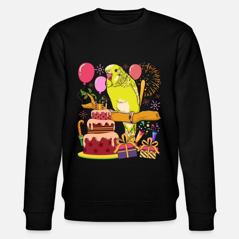 Oiseau Animal Cadeau d’anniversaire Perruche - Sweat bio CHANGER Stanley/Stella Unisexe - noir