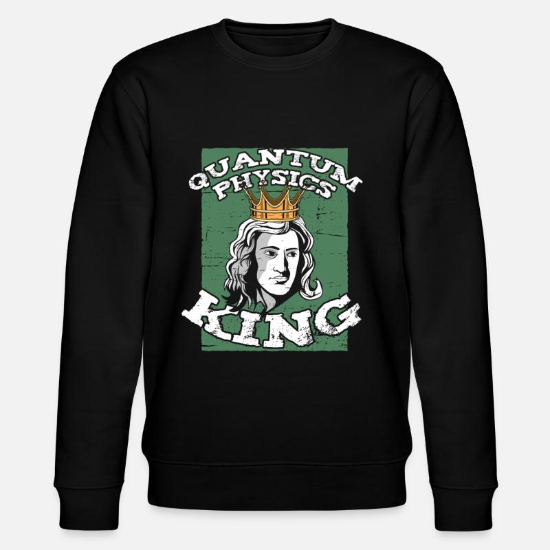 Physics Phyker King Quantum Physics - Stanley/Stella CHANGER Unisex Organic Sweatshirt - black