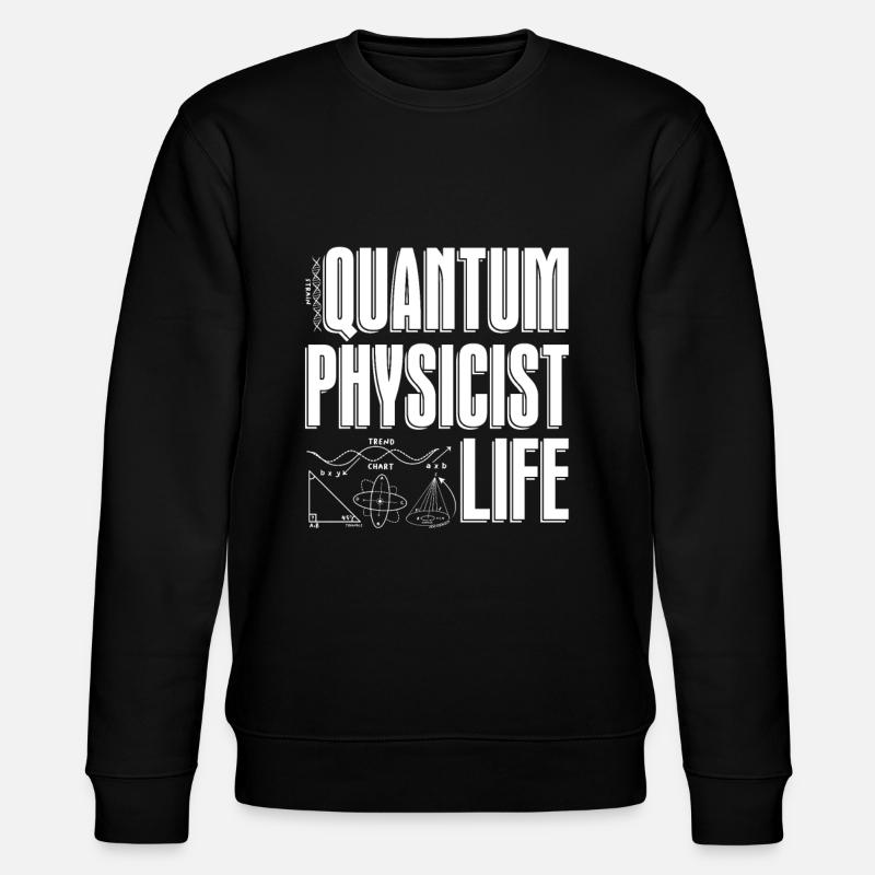 Physik Phyiker Gleichung Quantenphysik - Stanley/Stella Unisex Bio-Sweatshirt CHANGER  - Schwarz