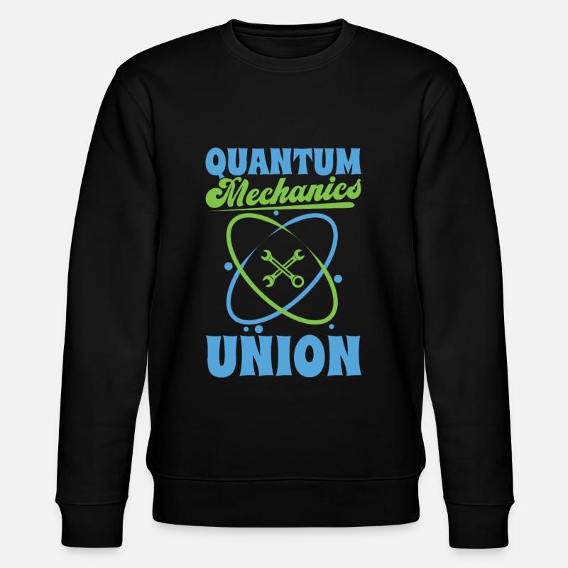 Physik Phyiker Union Quantenphysik - Stanley/Stella Unisex Bio-Sweatshirt CHANGER  - Schwarz