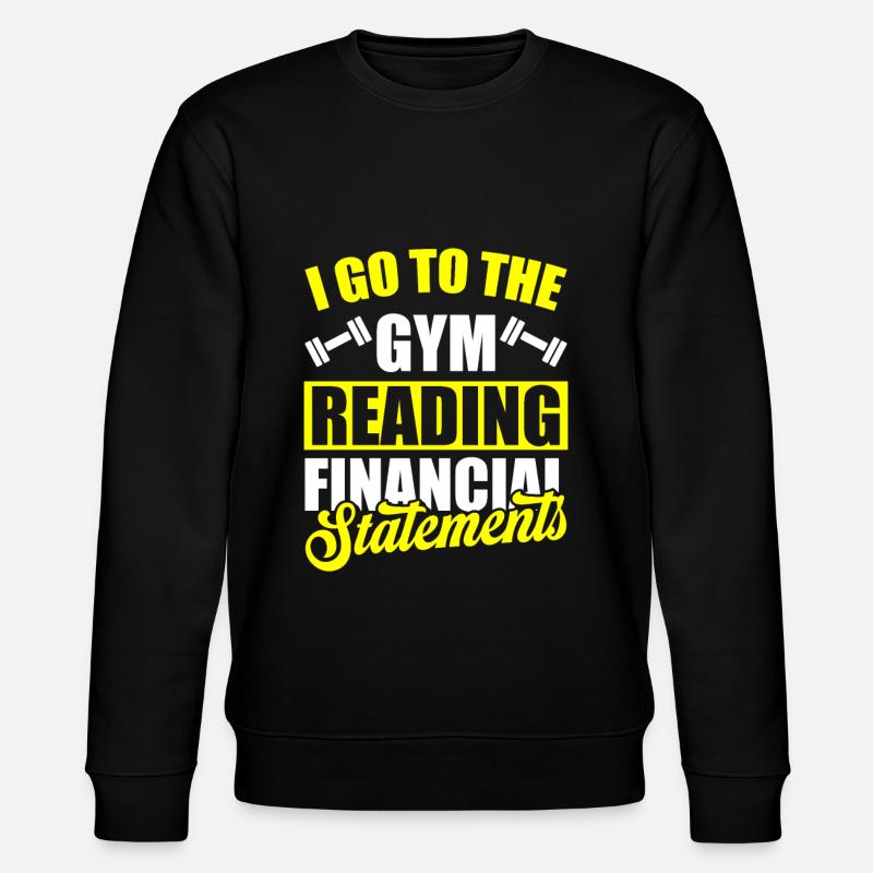 Comptable Conseiller fiscal Gymnase - Sweat bio CHANGER Stanley/Stella Unisexe - noir