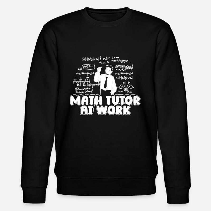 Mathelehrer Mathe Lehrer Lustig - Stanley/Stella Unisex Bio-Sweatshirt CHANGER - Schwarz