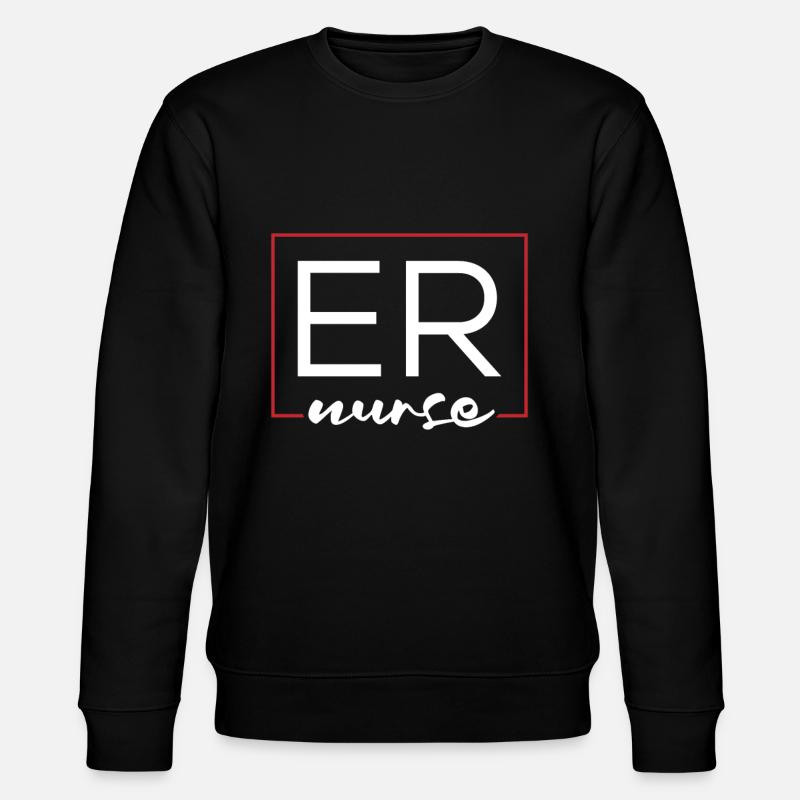 Infirmière d’urgence - Sweat bio CHANGER Stanley/Stella Unisexe - noir
