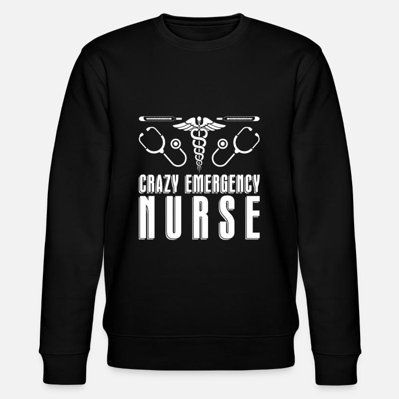 Infirmière folle - Sweat bio CHANGER Stanley/Stella Unisexe - noir