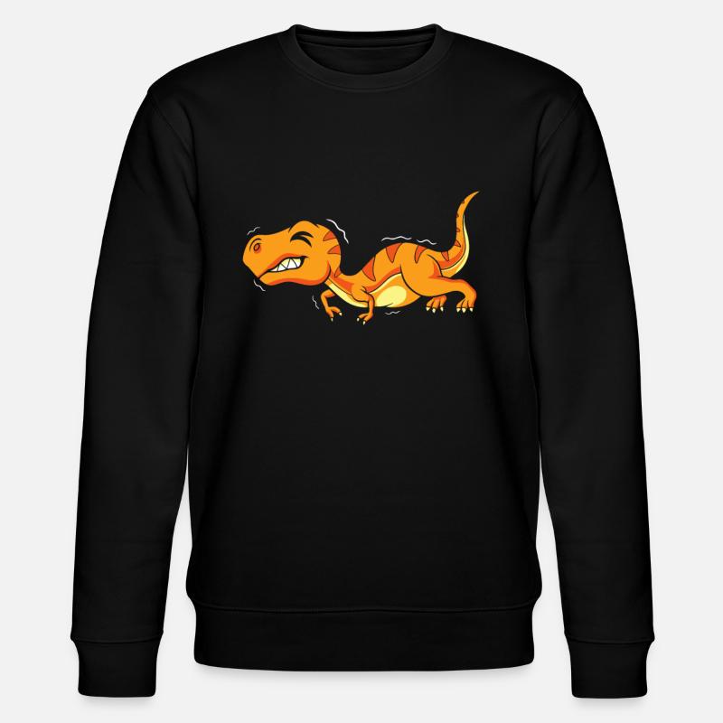 Trex T Rex Dino Mignon - Sweat bio CHANGER Stanley/Stella Unisexe - noir